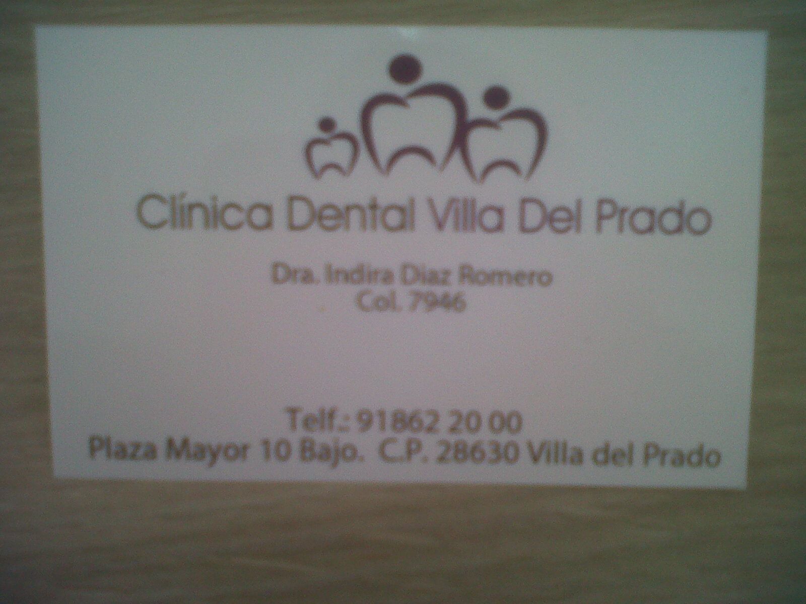 tarjetas de visita clínica dental