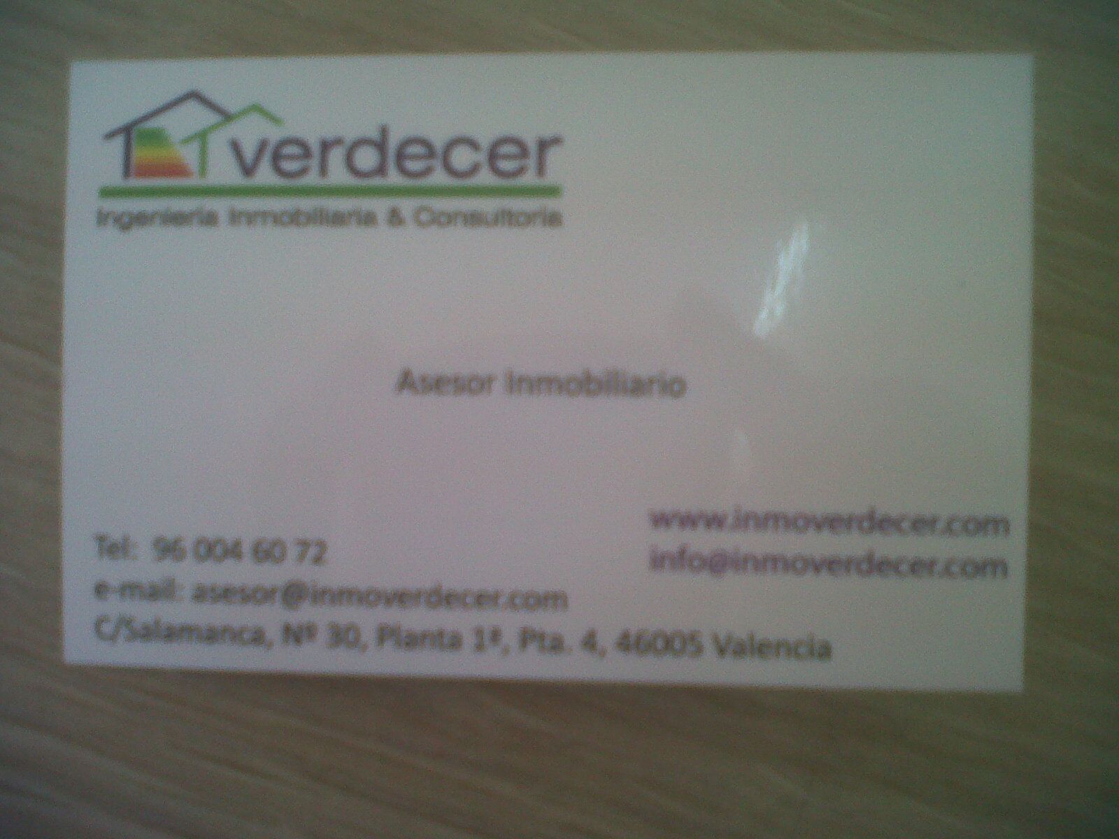 tarjetas de visita inmobiliarias