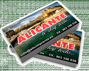 tarjetas de visita en alicante