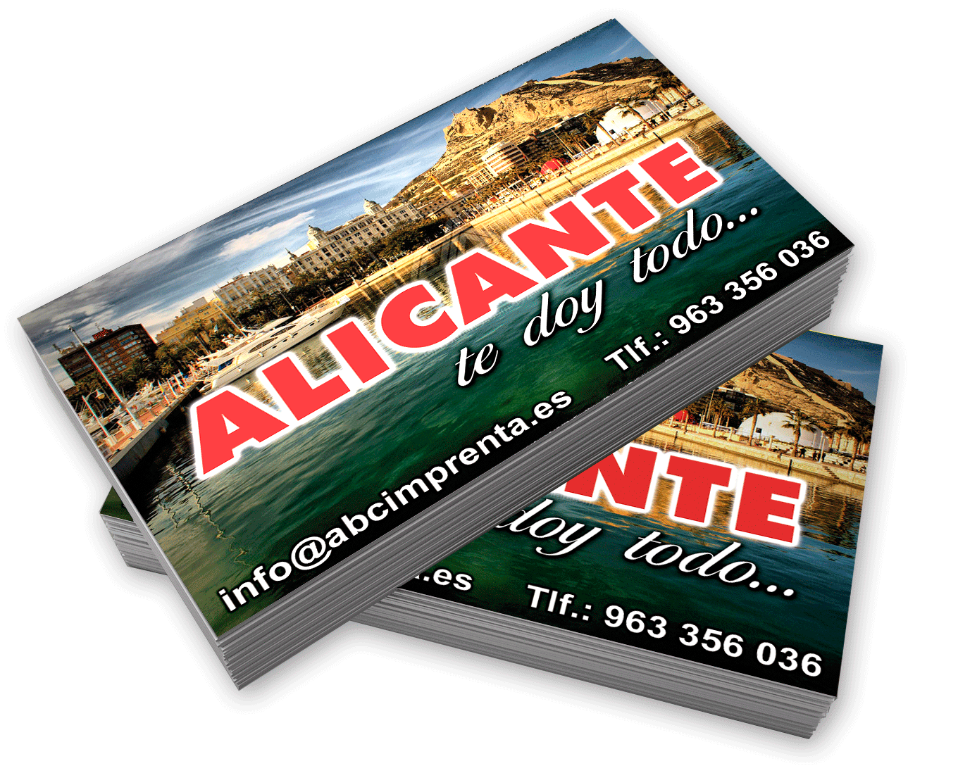 tarjetas de visita en alicante