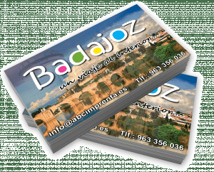 tarjetas de visita en badajoz