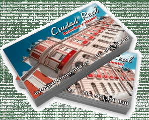 tarjetas de visita en ciudad real