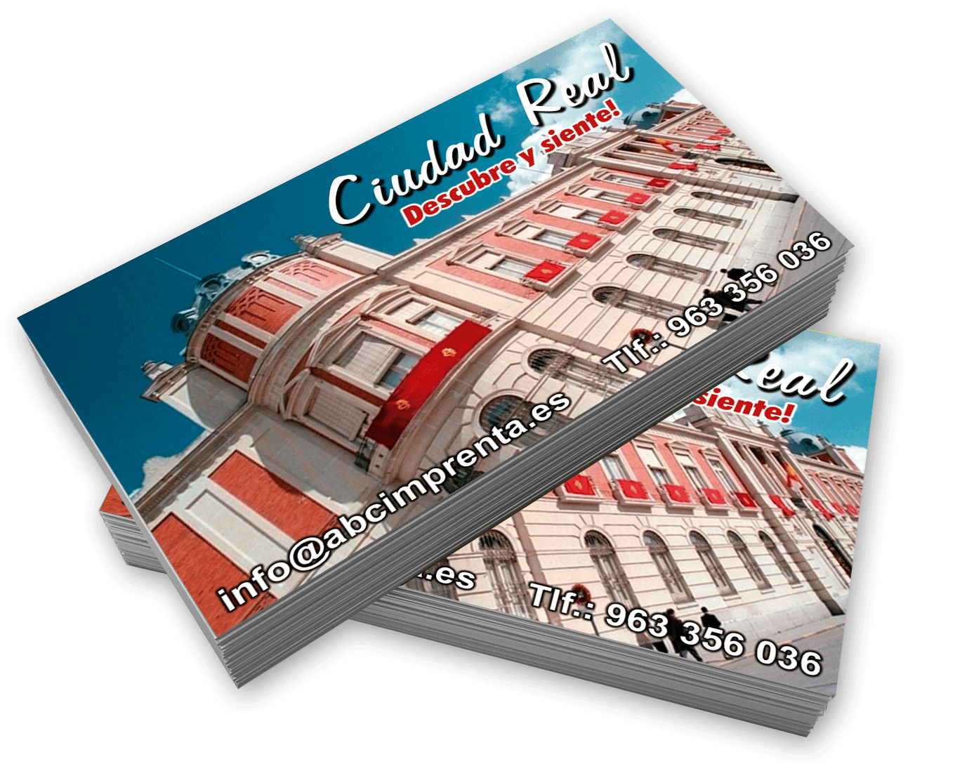 tarjetas de visita en ciudad real