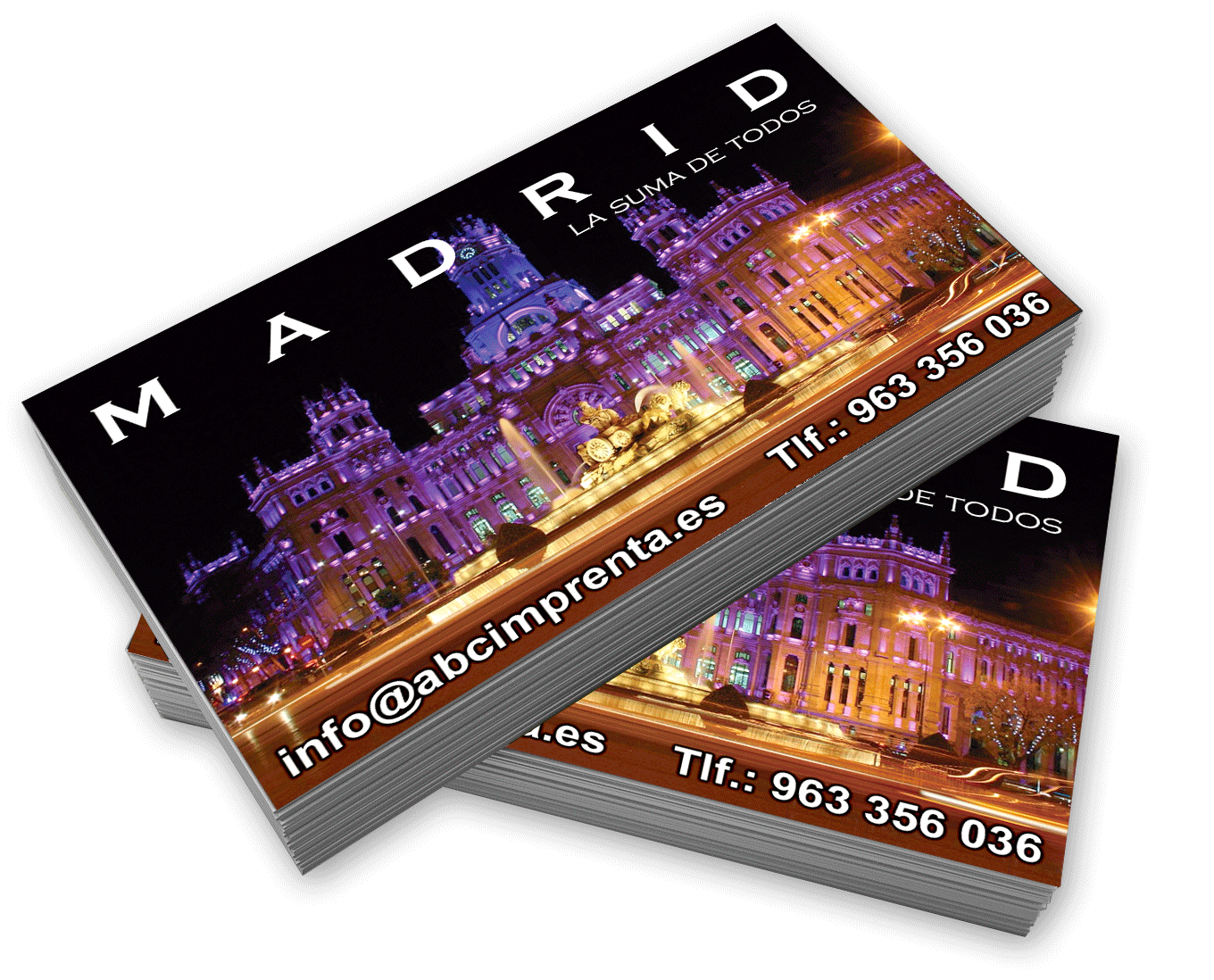 tarjetas de visita en madrid