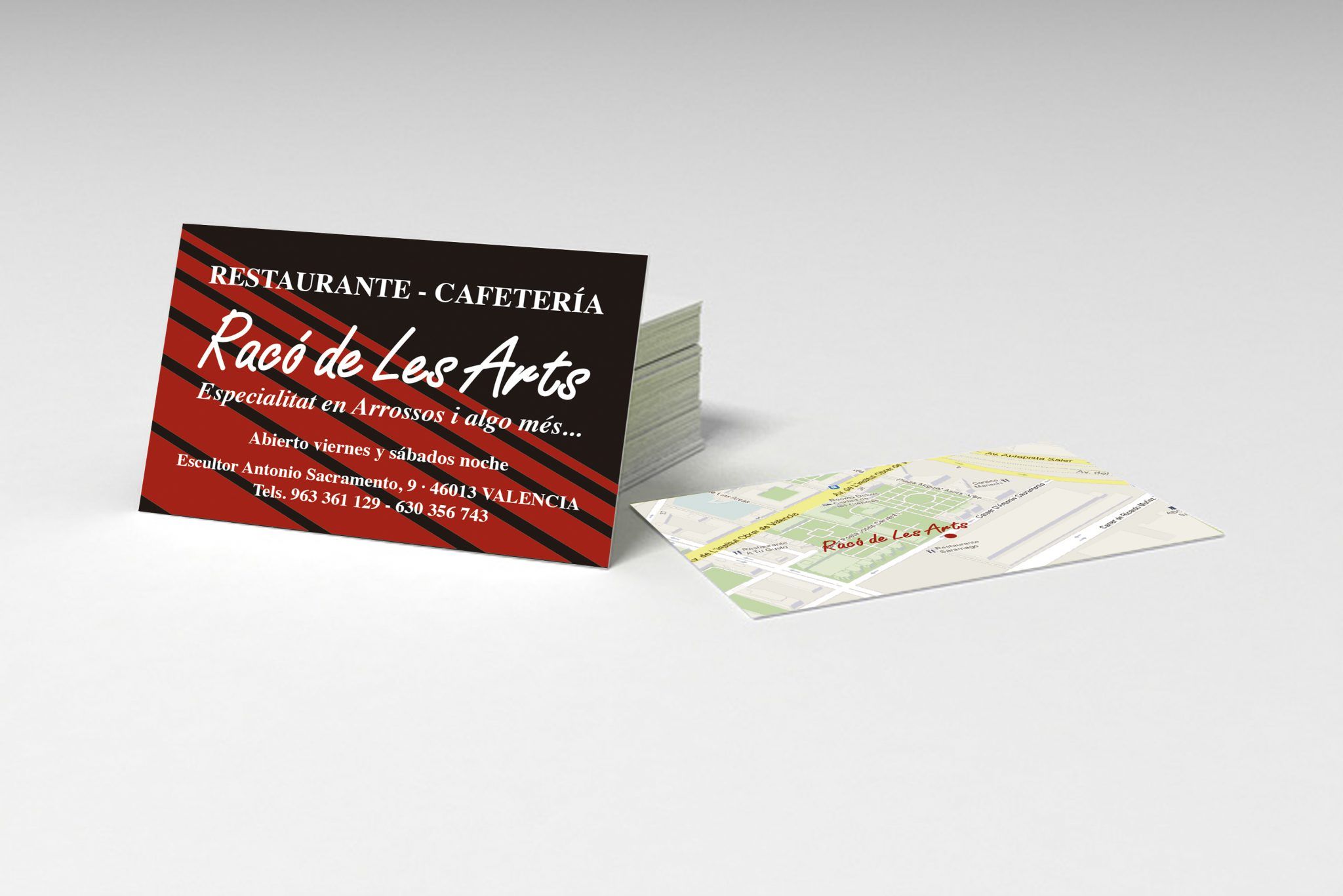 tarjetas de restauración