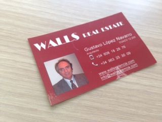 tarjetas inmobiliarias
